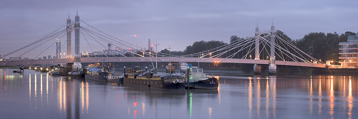 Photograph of Albert Bridge Panorama 4