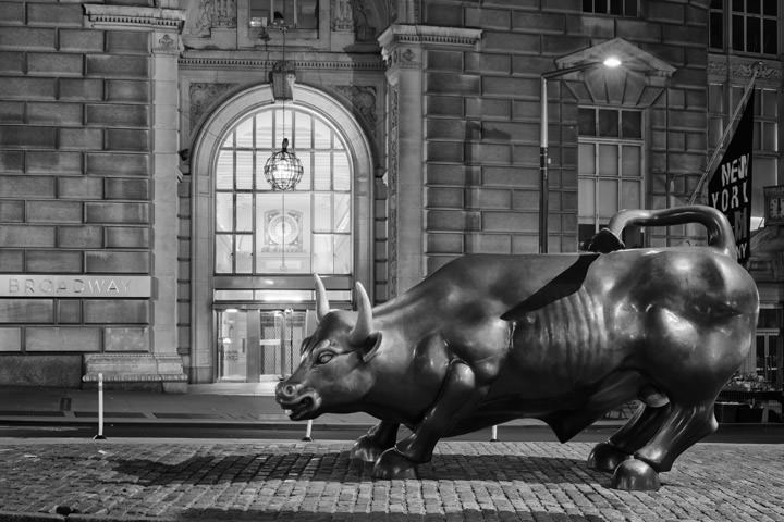 Photograph of Bull Wall Street 2
