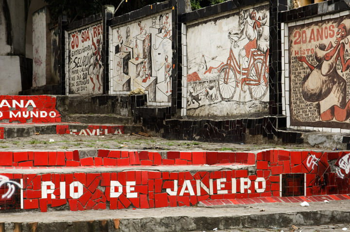 Photograph of The Red Steps of Lapa